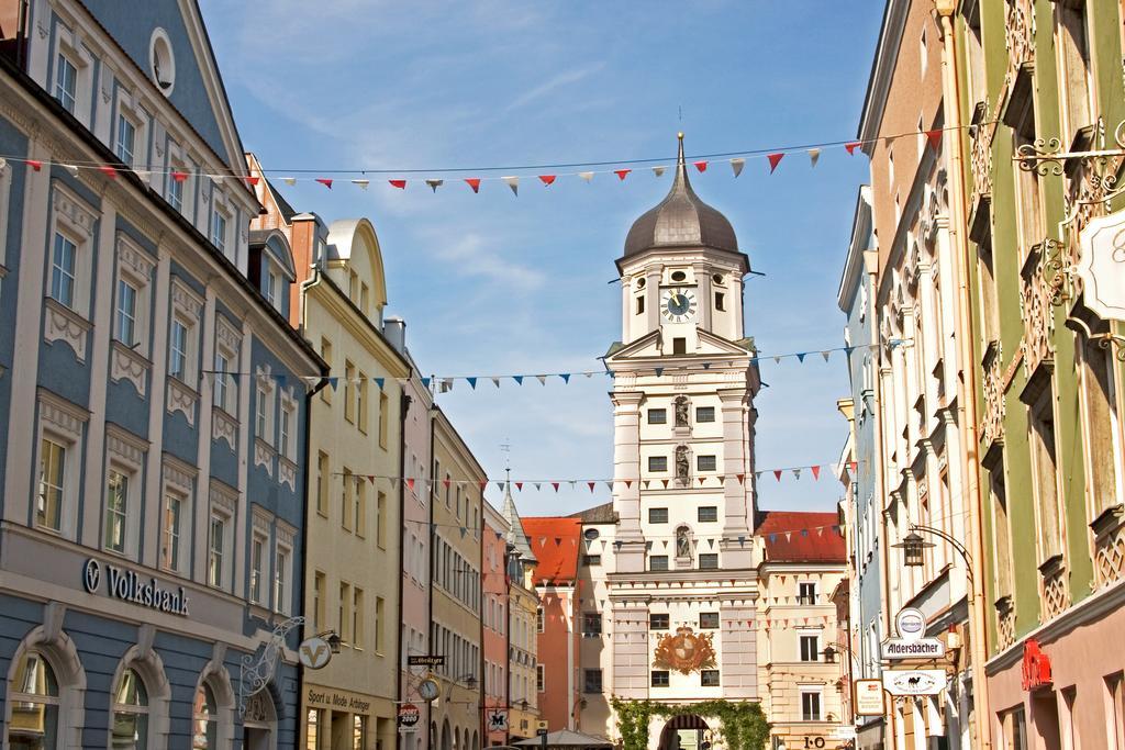 Wittelsbacher Zollhaus Hotel Филсхофен ан дер Донау Екстериор снимка